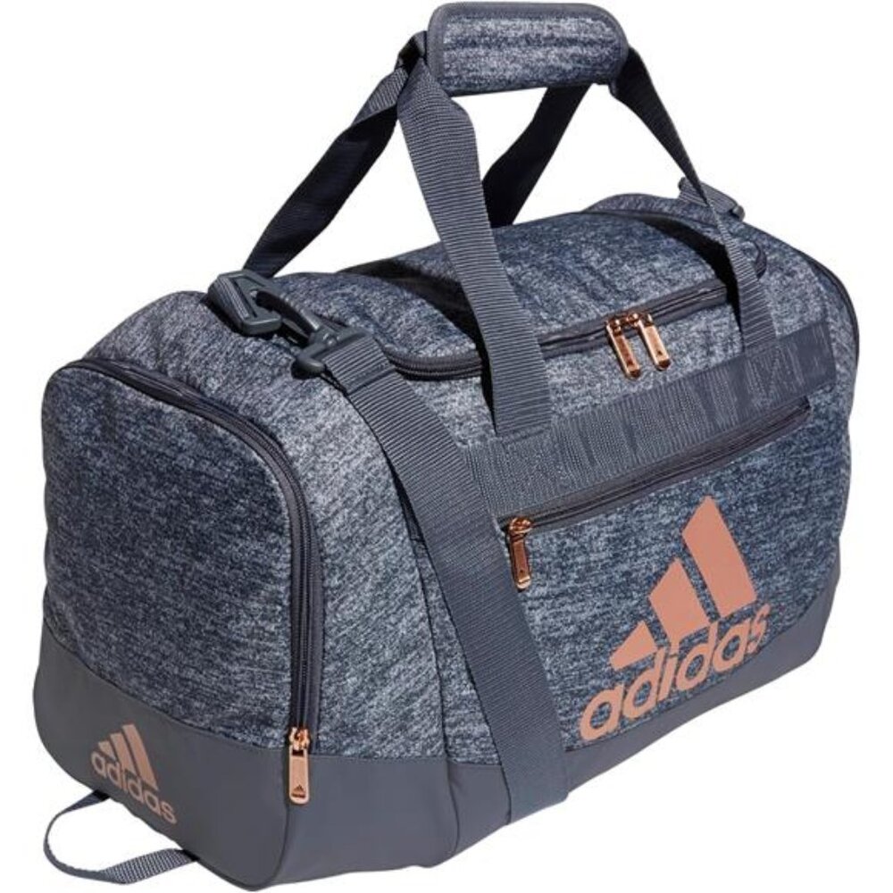 Unisex Defender 4.0 Gym Duffel Bag for Men and Women, Jersey Onix Grey, Small